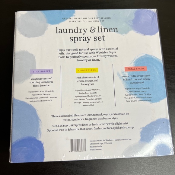 Woolzies Laundry & Linen Spray Set - Picture 3 of 3